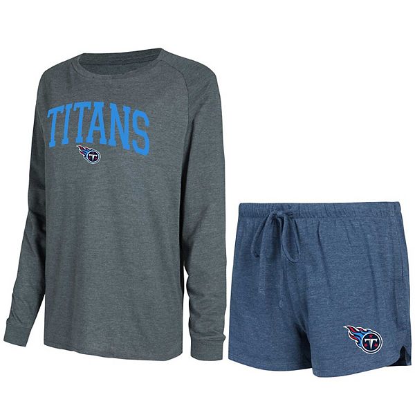 Женский спортивный сет Tennessee Titans с длинным рукавом и шортами Unbranded
Женский спортивный сет Tennessee Titans с длинным рукавом и шортами Unbranded