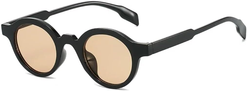 Солнцезащитные очки с защитой UV400 | Маленькие круглые панк-очки с градиентными линзами | для женщин и мужчин, для занятий спортом на открытом воздухе и вождения LXLHWN, Black Champagne
Солнцезащитные очки с защитой UV400 | Маленькие круглые панк-очки с градиентными линзами | для женщин и мужчин, для занятий спортом на открытом воздухе и вождения LXLHWN, Black Champagne