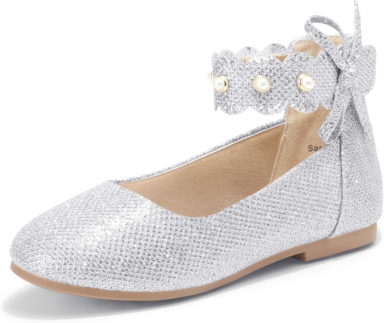 Детские туфли PANDANINJIA для девочек, балетки Mary Jane с жемчугом, свадебные и праздничные туфли с цветами, на вечеринку, причастие, с ремешком на щиколотке для малышей, детей и подростков, серебряный
Детские туфли PANDANINJIA для девочек, балетки Mary Jane с жемчугом, свадебные и праздничные туфли с цветами, на вечеринку, причастие, с ремешком на щиколотке для малышей, детей и подростков, серебряный