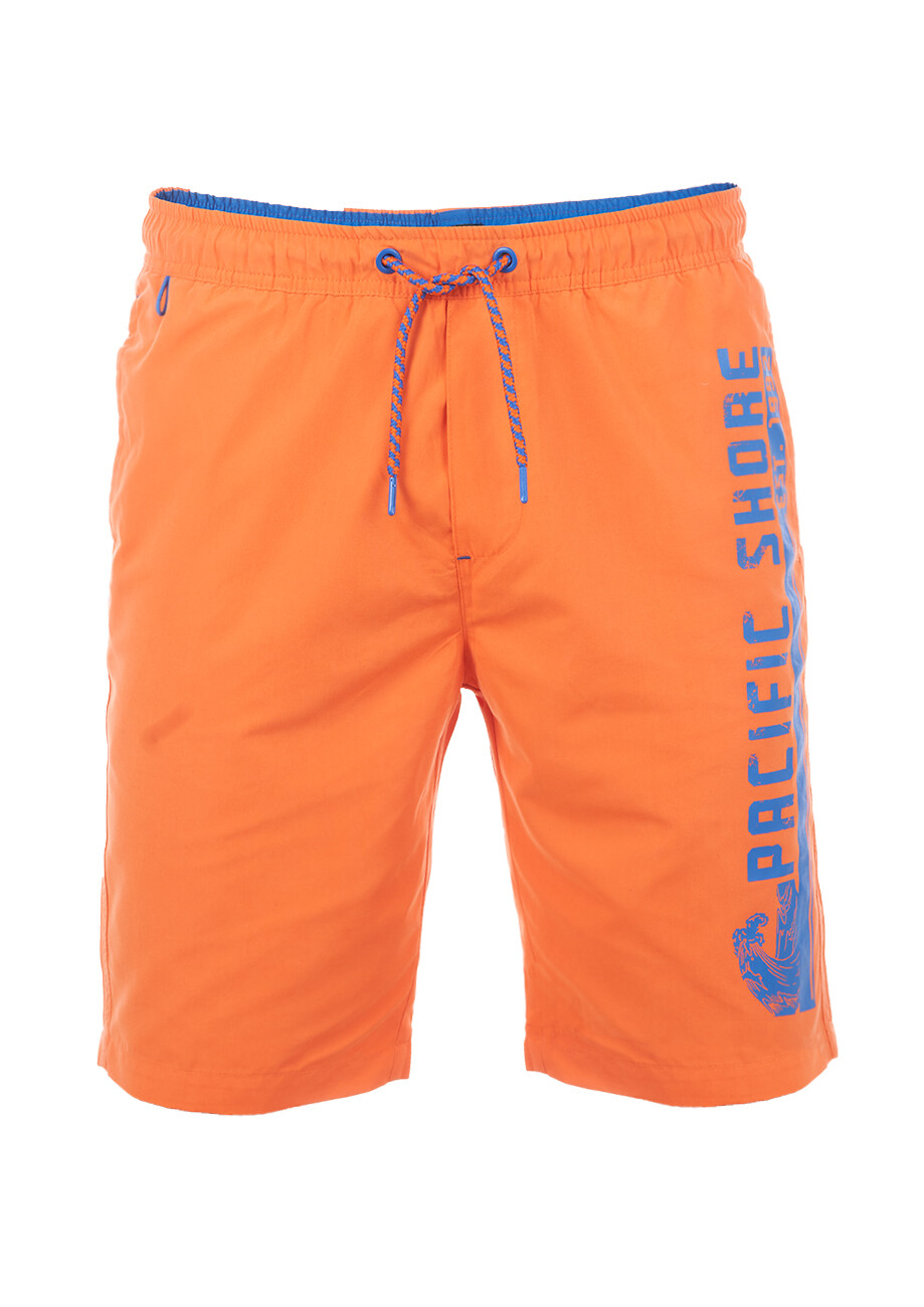 Тканевые шорты riverso RIVJannik comfort/relaxed, оранжевый 
Тканевые шорты riverso RIVJannik comfort/relaxed, оранжевый