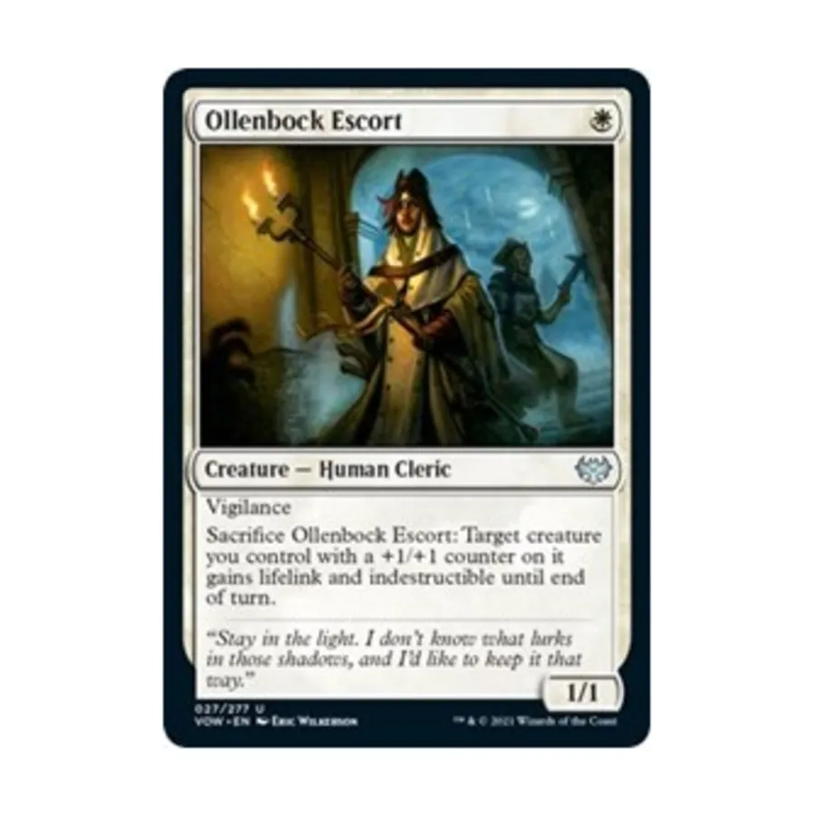 CCG Олленбок Эскорт (Ю), MTG - Innistrad: Crimson Vow 
CCG Олленбок Эскорт (Ю), MTG - Innistrad: Crimson Vow