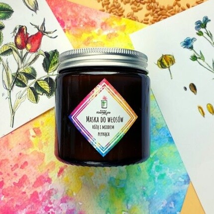 Аксессуары для волос с розой и медом 120мл, Nowa Kosmetyka
Аксессуары для волос с розой и медом 120мл, Nowa Kosmetyka