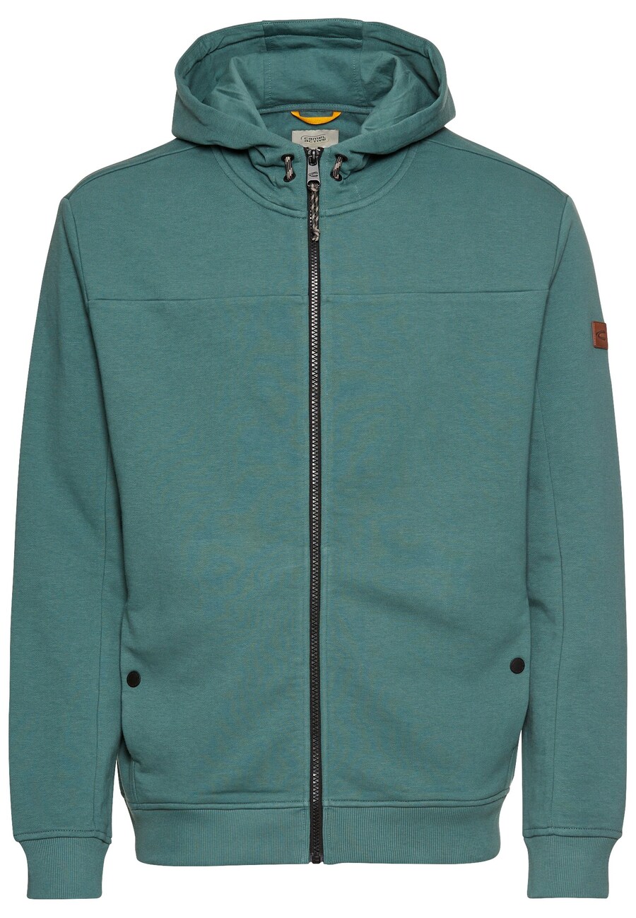 Толстовка с капюшоном на молнии CAMEL ACTIVE, изумрудный 
Толстовка с капюшоном на молнии CAMEL ACTIVE, изумрудный