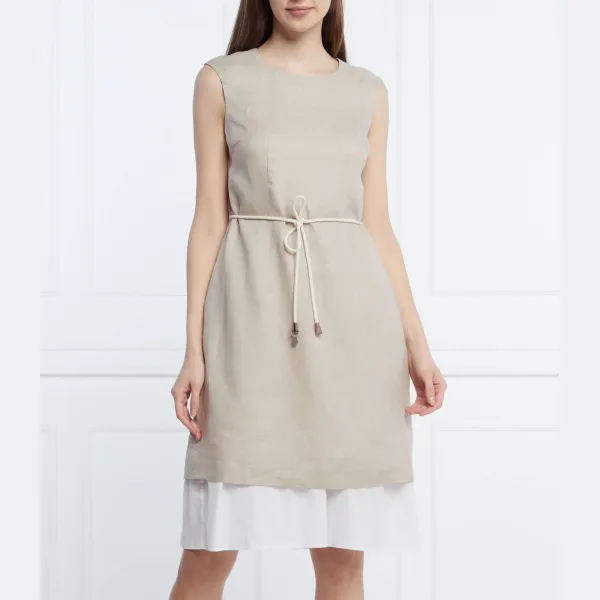 Льняное платье Peserico, желтый
Льняное платье Peserico, желтый