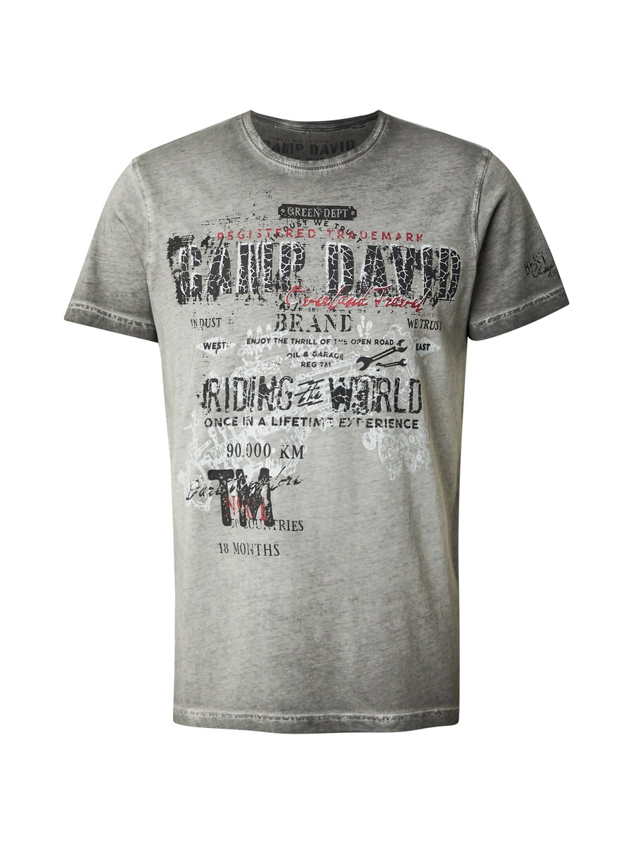 Футболка CAMP DAVID, Grey
Футболка CAMP DAVID, Grey