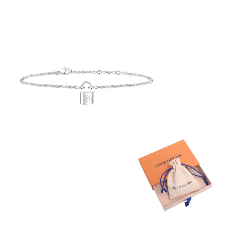 LOUIS VUITTON Браслет silver lockit из стерлингового серебра
LOUIS VUITTON Браслет silver lockit из стерлингового серебра