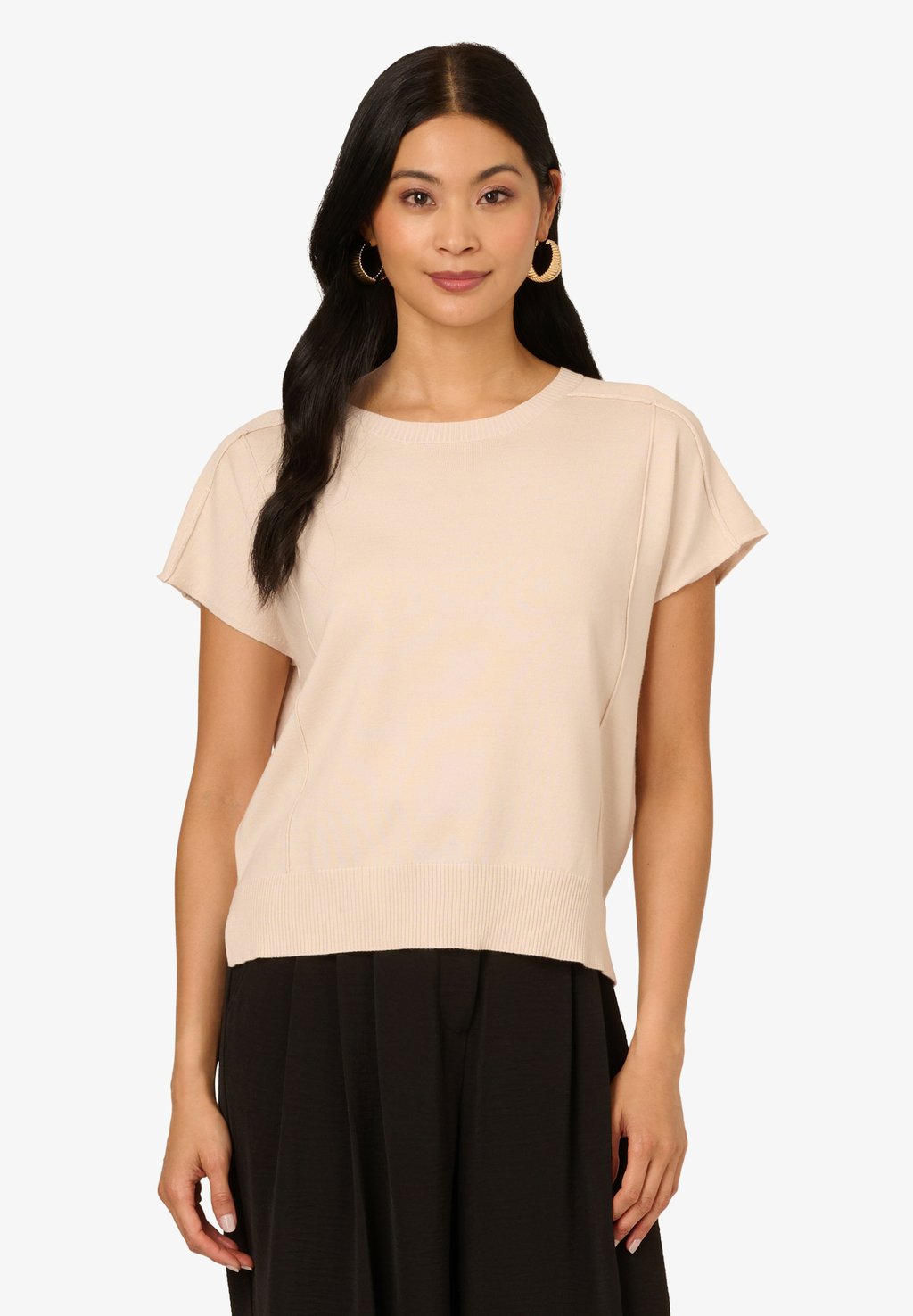 Базовая футболка Adrianna Papell, слоновая кость
Базовая футболка Adrianna Papell, слоновая кость