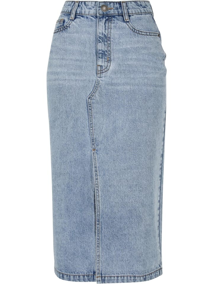 Юбка длиной до колена Urban Classics, цвет tinted lightblue washed
Юбка длиной до колена Urban Classics, цвет tinted lightblue washed