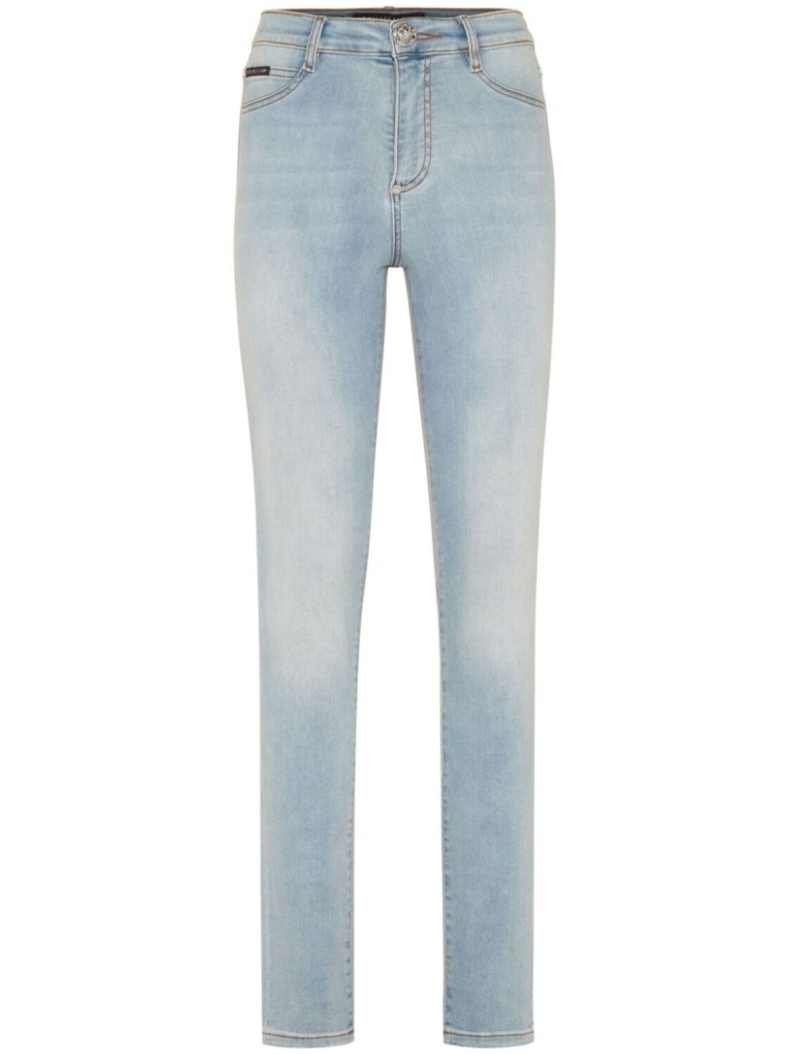 Philipp Plein джеггинсы с завышенной талией, синий
Philipp Plein джеггинсы с завышенной талией, синий