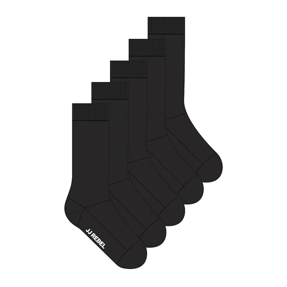Носки Jj Rebel Logo 5 pairs, черный 
Носки Jj Rebel Logo 5 pairs, черный