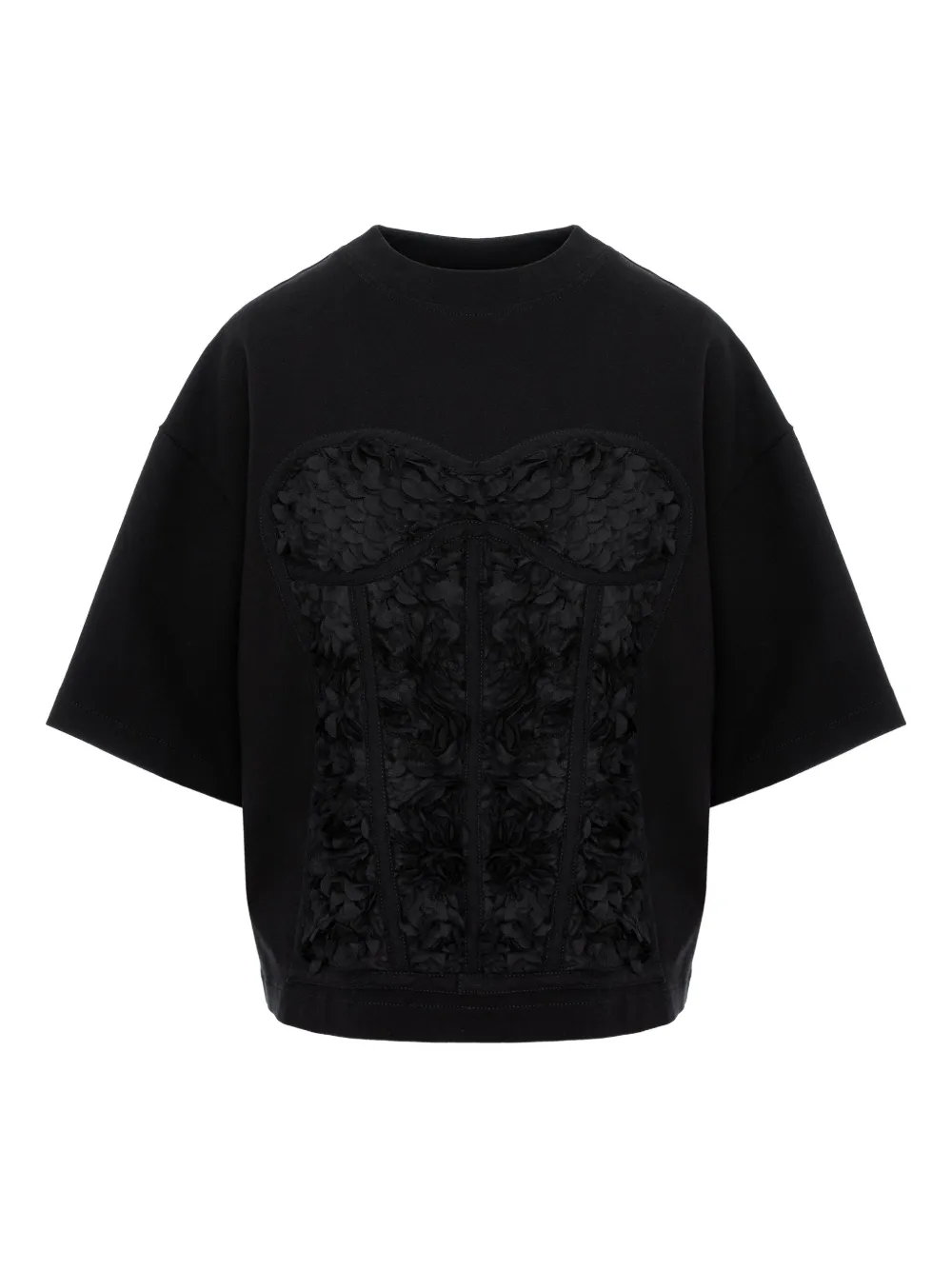 Корсетный топ с цветочным принтом Hamza, черный
Корсетный топ с цветочным принтом Hamza, черный