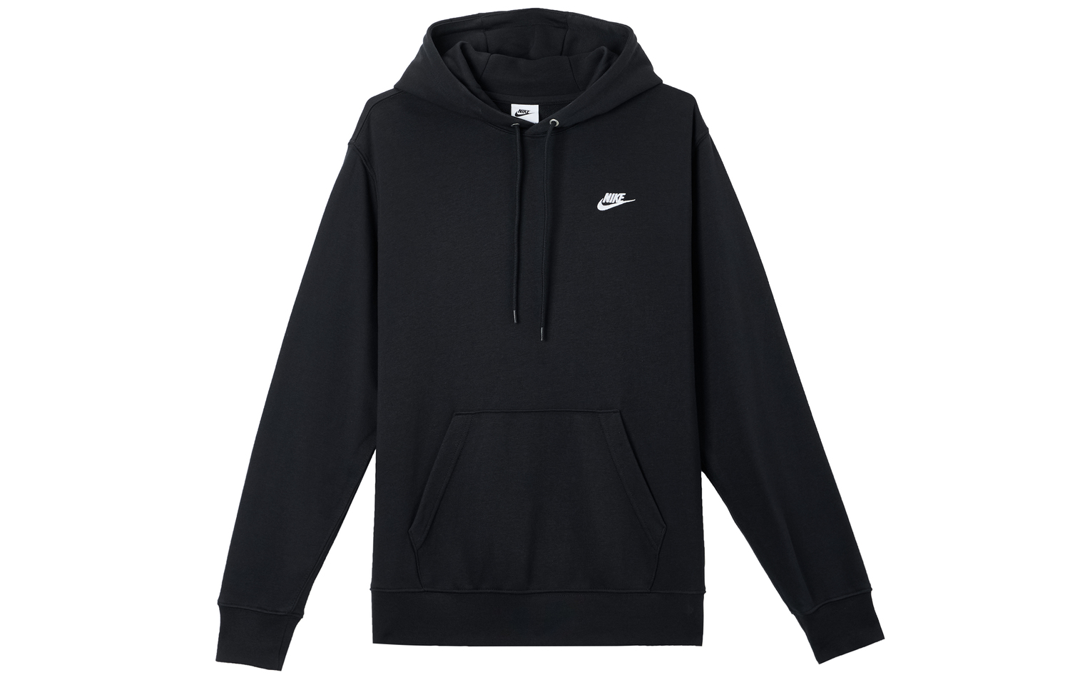 Nike Клубный свитшот мужской Black/Black/White
Nike Клубный свитшот мужской Black/Black/White