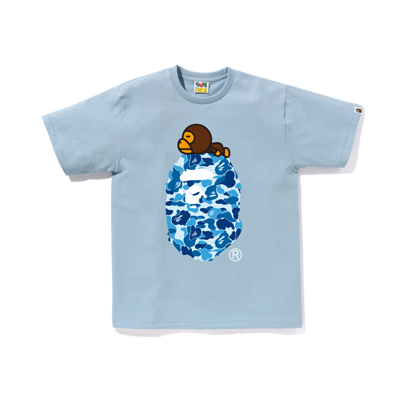 Футболка Bape 1st Camo Milo On Big Ape A BATHING APE, синий
Футболка Bape 1st Camo Milo On Big Ape A BATHING APE, синий