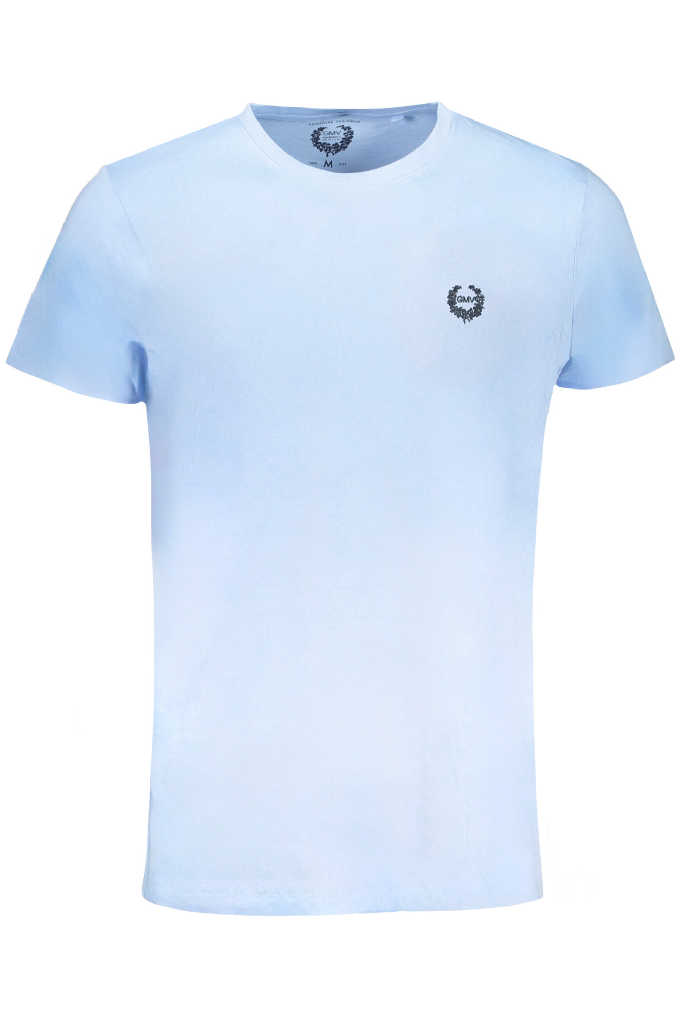 Мужская футболка Gian Marco Venturi хлопковая с вышивкой, голубой
Мужская футболка Gian Marco Venturi хлопковая с вышивкой, голубой