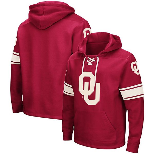 Мужской малиновый пуловер-худи Oklahoma Sooners 20 на шнуровке Colosseum
Мужской малиновый пуловер-худи Oklahoma Sooners 20 на шнуровке Colosseum