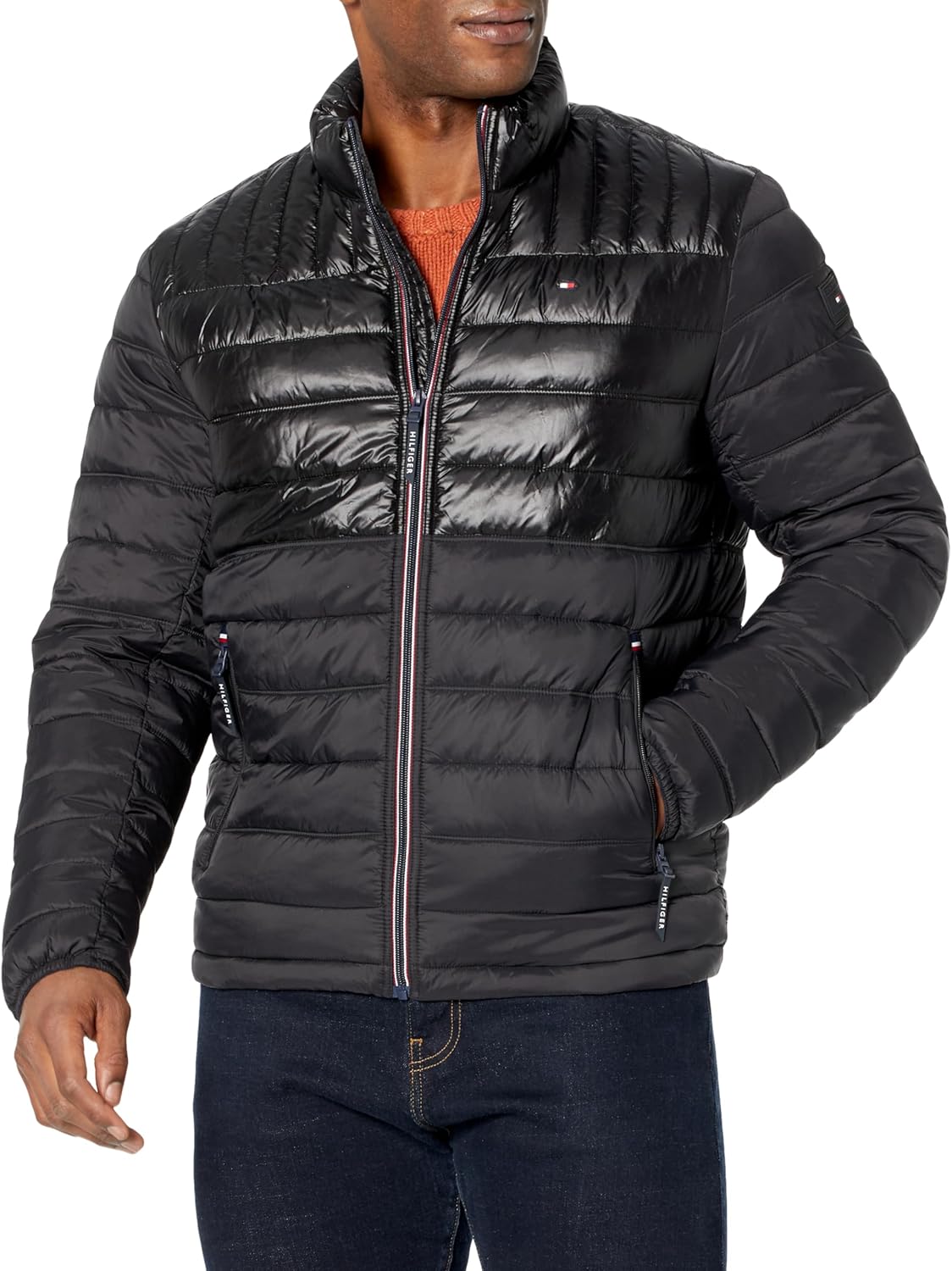 Мужская стеганая куртка Tommy Hilfiger с вышитым логотипом, Black/Shine Colorblock
Мужская стеганая куртка Tommy Hilfiger с вышитым логотипом, Black/Shine Colorblock