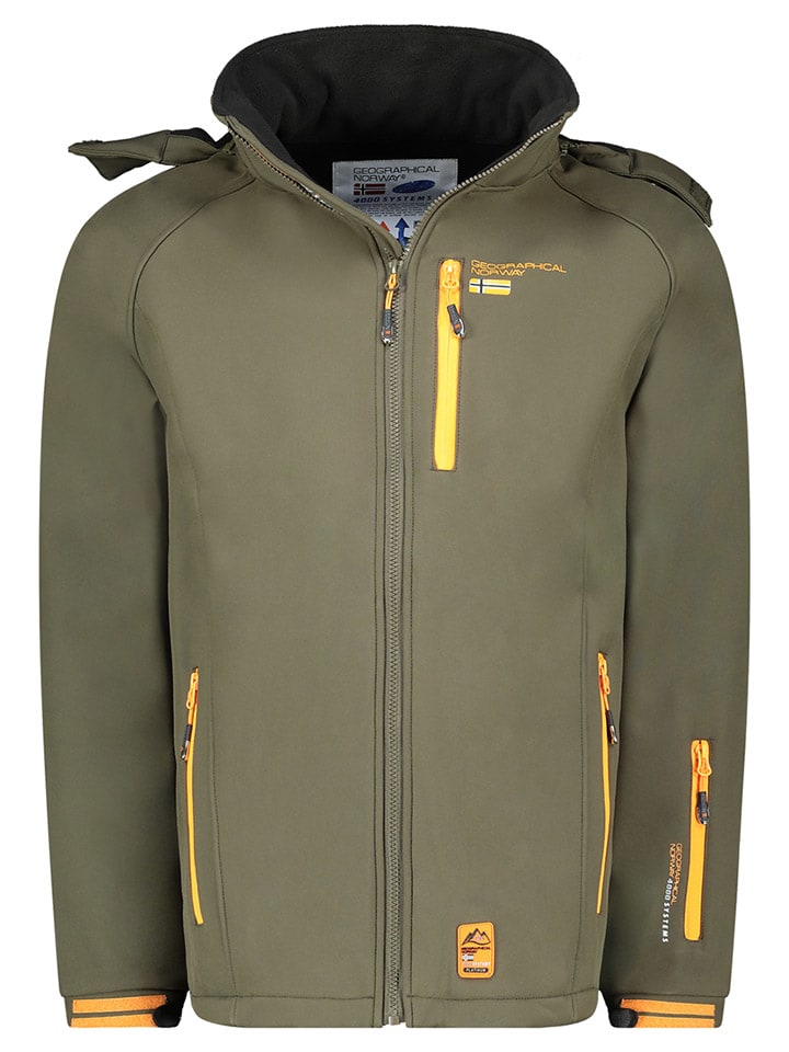 Куртка софтшелл Ritchone цвета хаки Geographical Norway
Куртка софтшелл Ritchone цвета хаки Geographical Norway