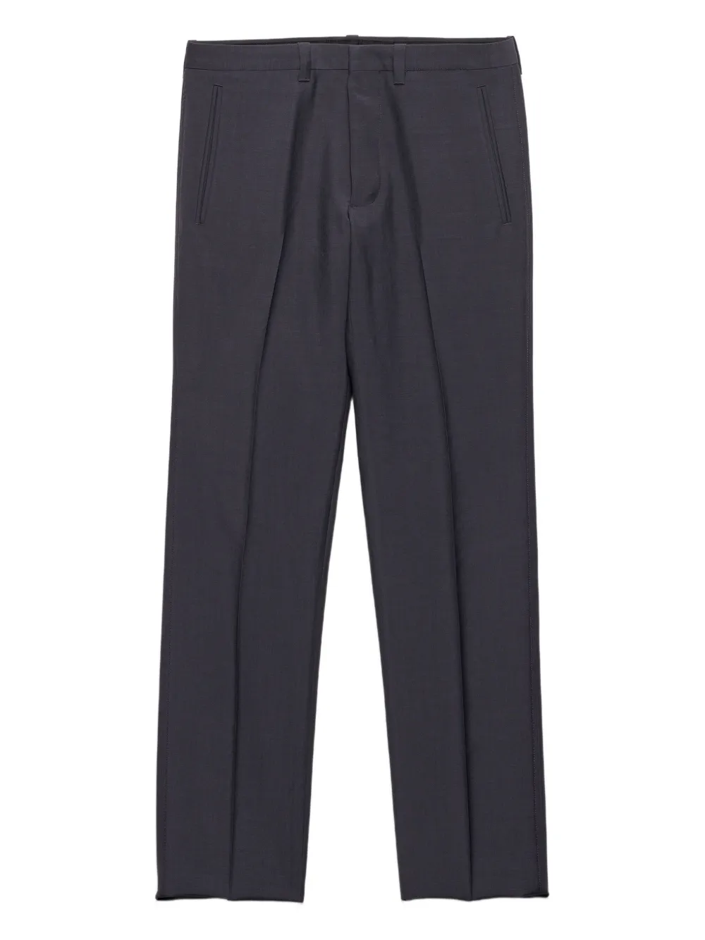 Шерстяные брюки со складками Prada, серый
Шерстяные брюки со складками Prada, серый