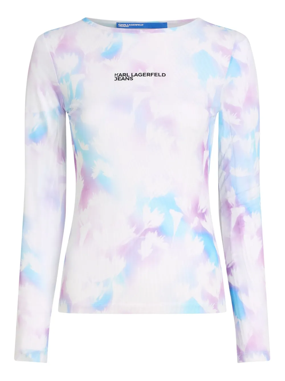 Сетчатая футболка с принтом Karl Lagerfeld Jeans, белый
Сетчатая футболка с принтом Karl Lagerfeld Jeans, белый