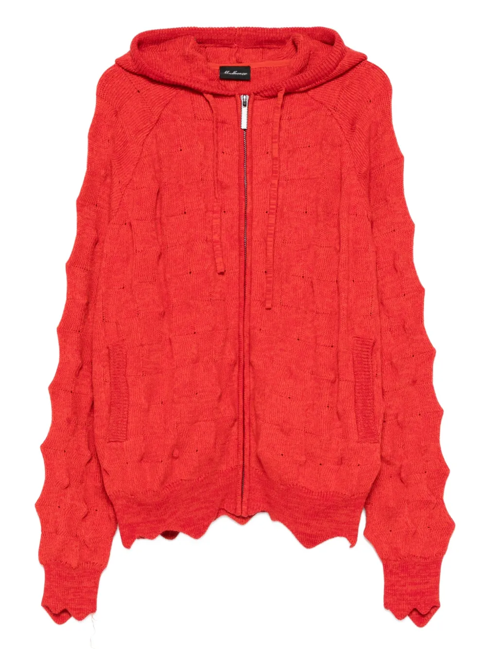 Кардиган фактурной вязки с капюшоном Madfrenzy, красный
Кардиган фактурной вязки с капюшоном Madfrenzy, красный