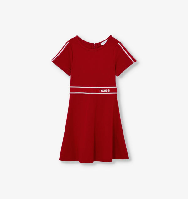 Платье Lowri из трикотажного трикотажа с логотипом 4-9 лет Reiss, красный
Платье Lowri из трикотажного трикотажа с логотипом 4-9 лет Reiss, красный