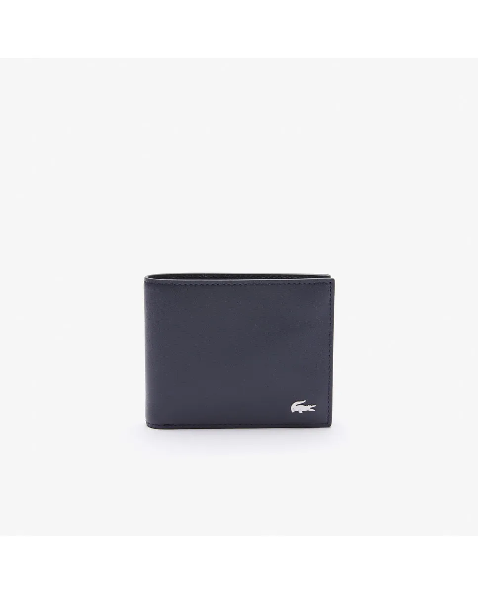 Мужской кожаный кошелек fg на шесть карт Lacoste, синий
Мужской кожаный кошелек fg на шесть карт Lacoste, синий
