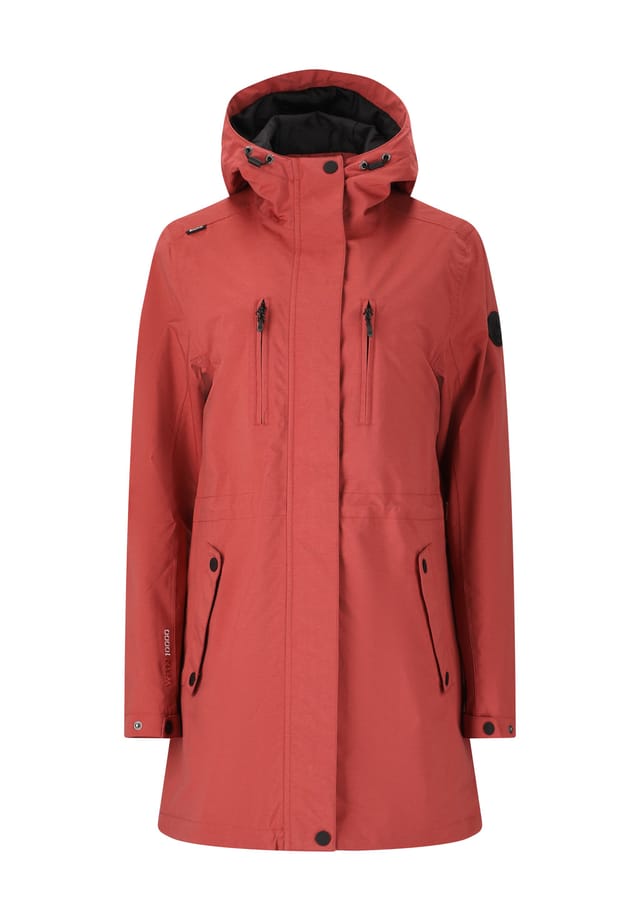 Куртка-Дождевик leia v2 в водонепроницаемом и стильном дизайне Whistler, цвет 4344 cinnabar 
Куртка-Дождевик leia v2 в водонепроницаемом и стильном дизайне Whistler, цвет 4344 cinnabar