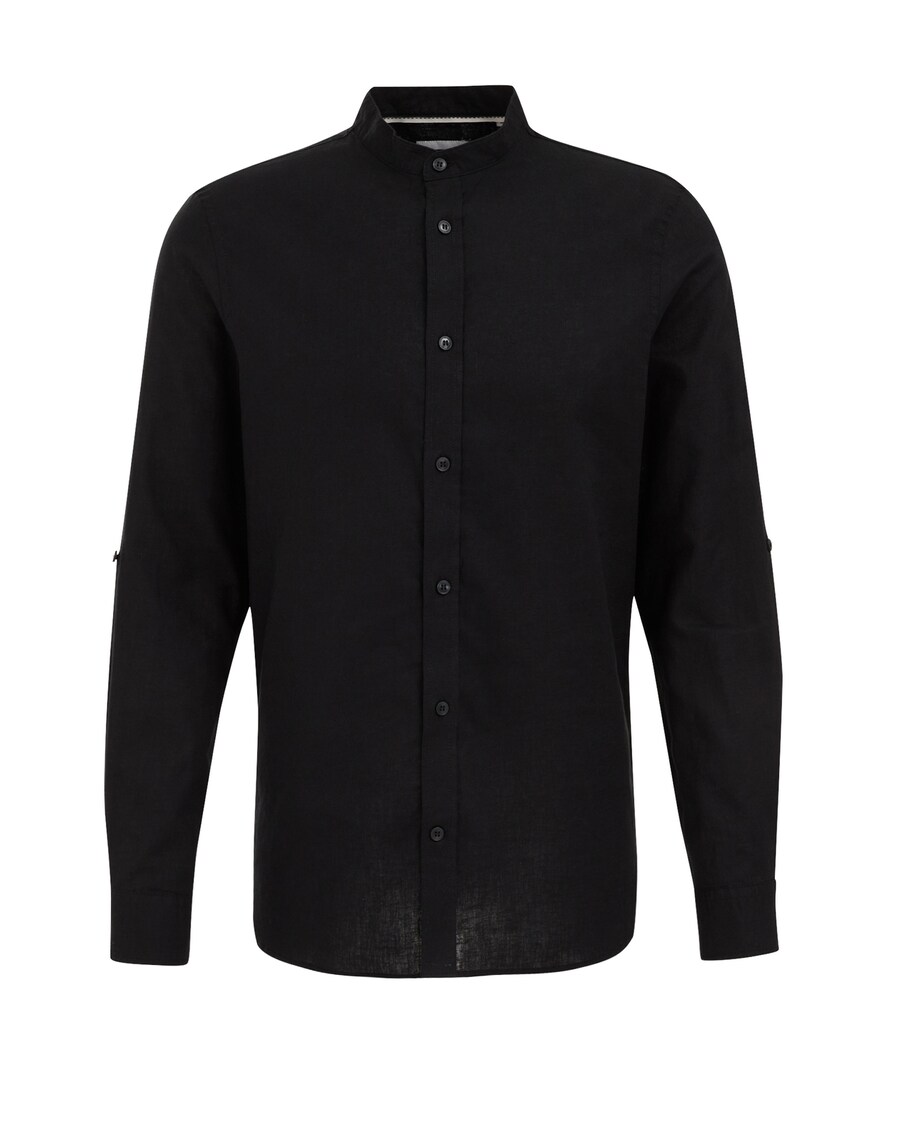 Рубашка на пуговицах классического кроя WE Fashion, черный
Рубашка на пуговицах классического кроя WE Fashion, черный