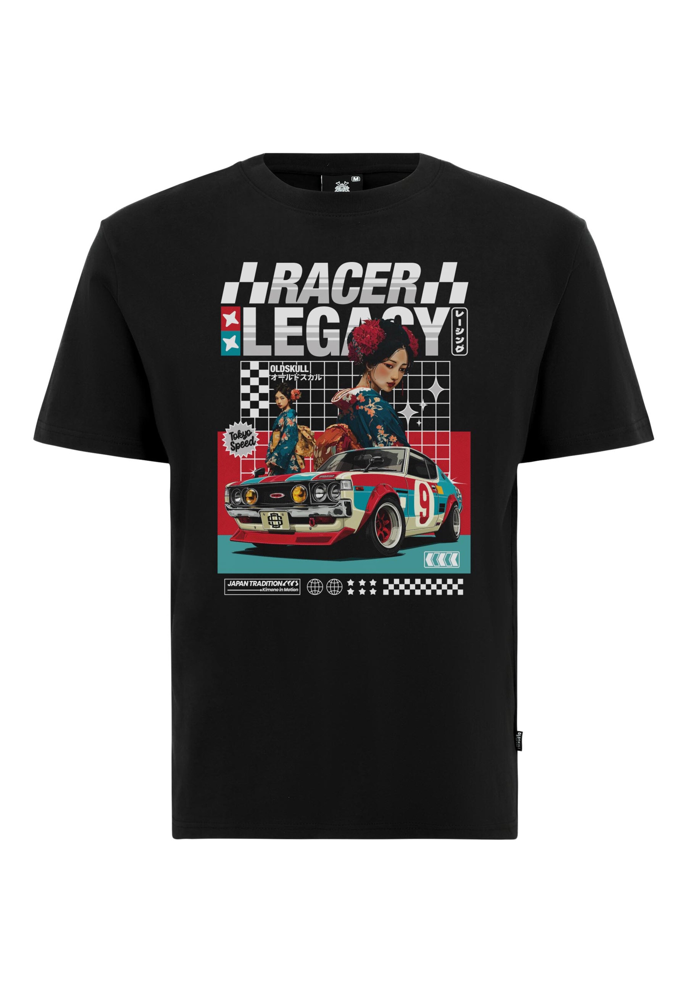 Oldskull Футболка 'Asian Kimono Racing Club Graphic' в черном цвете
Oldskull Футболка 'Asian Kimono Racing Club Graphic' в черном цвете