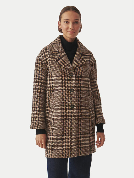Шерстяное пальто обычного кроя Tatuum, коричневый
Шерстяное пальто обычного кроя Tatuum, коричневый