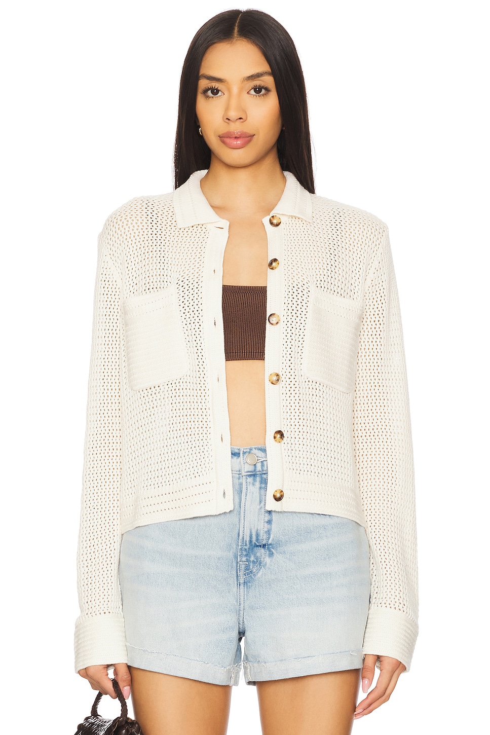 Вязаная рубашка Jane от La Ligne, cream
Вязаная рубашка Jane от La Ligne, cream