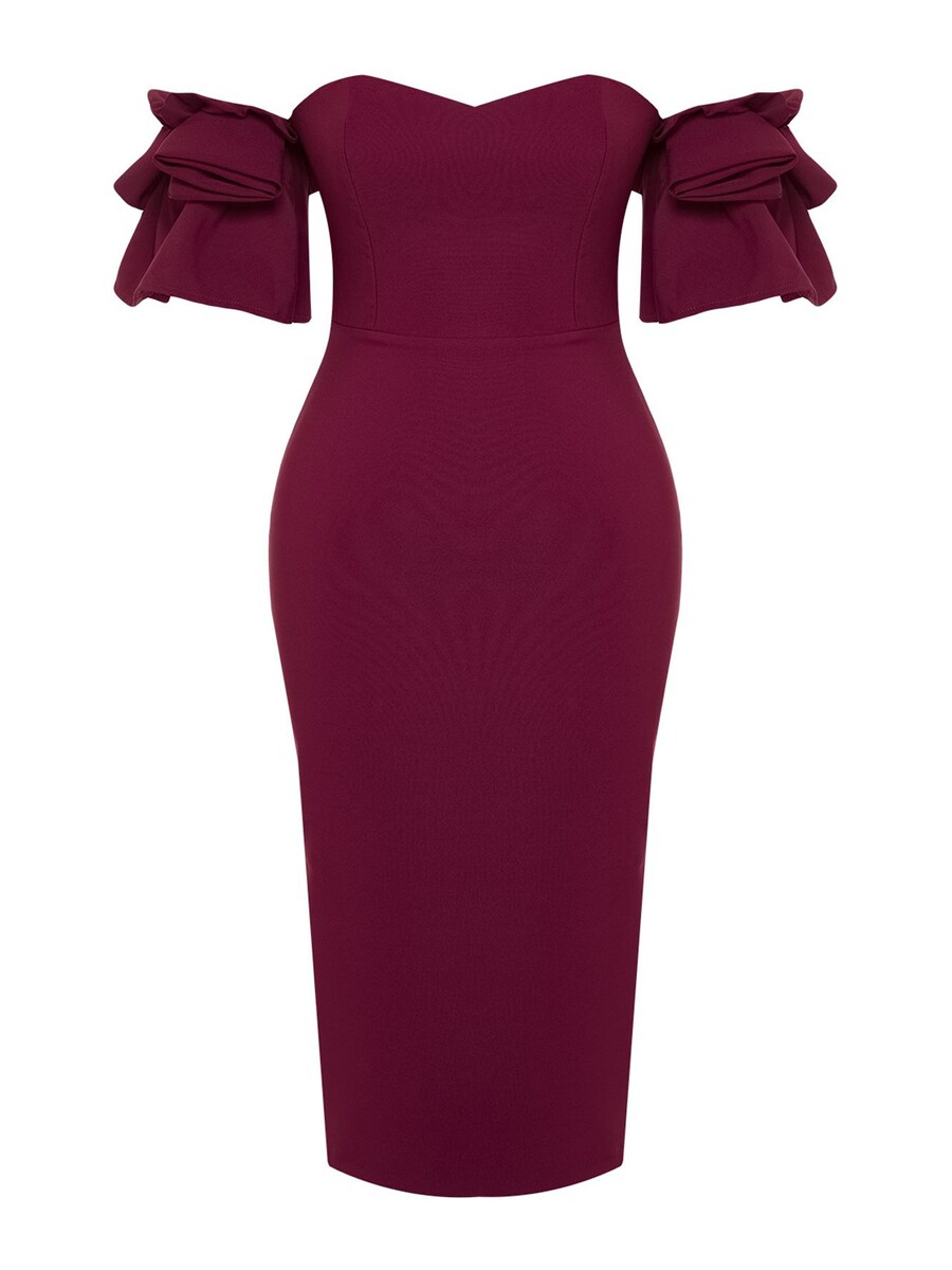 Коктейльное платье Trendyol, цвет Wine red
Коктейльное платье Trendyol, цвет Wine red