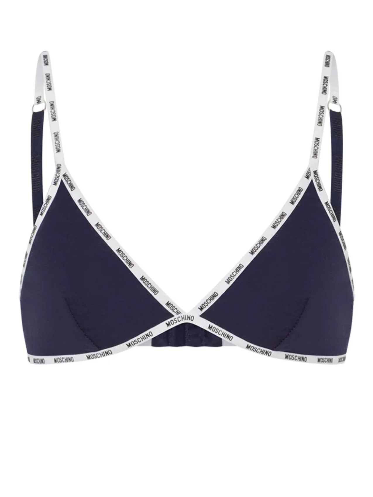 Moschino бюстгальтер с треугольными чашками и логотипом, синий
Moschino бюстгальтер с треугольными чашками и логотипом, синий