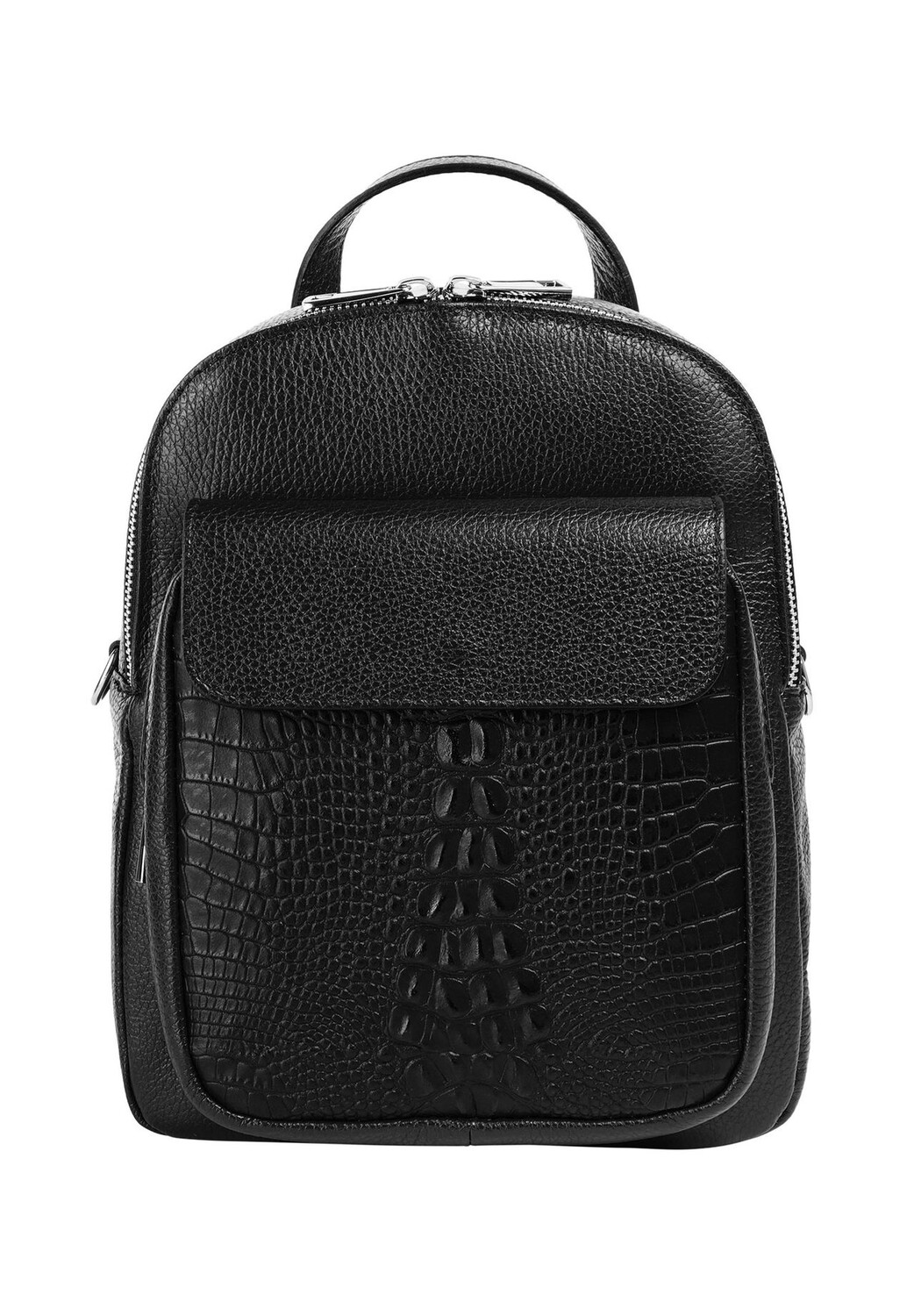 Рюкзак из натуральной кожи, производство Италия Cluty, черный
Рюкзак из натуральной кожи, производство Италия Cluty, черный