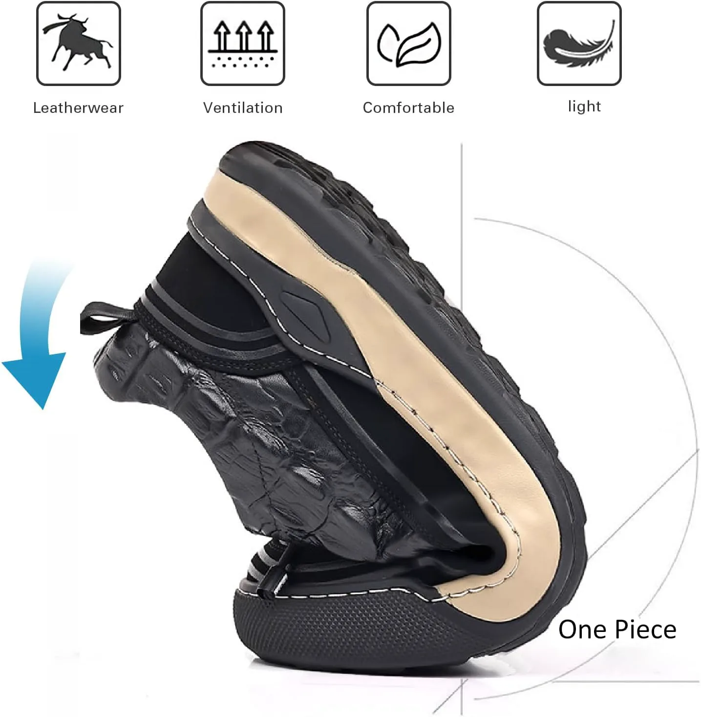 Мужские кроссовки на платформе из натуральной кожи, модный принт, удобные, на шнуровке, противоскользящие, повседневные оксфорды для ходьбы, вождения, работы и офиса LVOMU, черный
Мужские кроссовки на платформе из натуральной кожи, модный принт, удобные, на шнуровке, противоскользящие, повседневные оксфорды для ходьбы, вождения, работы и офиса LVOMU, черный