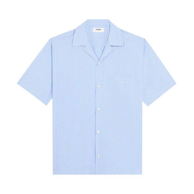 Рубашка CELINE Bowling Shirt, Craie/Ciel/Navy
Рубашка CELINE Bowling Shirt, Craie/Ciel/Navy