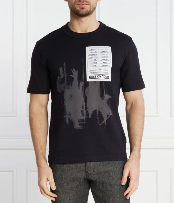 Футболка te_patchwork Relaxed fit Boss Orange, черный
Футболка te_patchwork Relaxed fit Boss Orange, черный