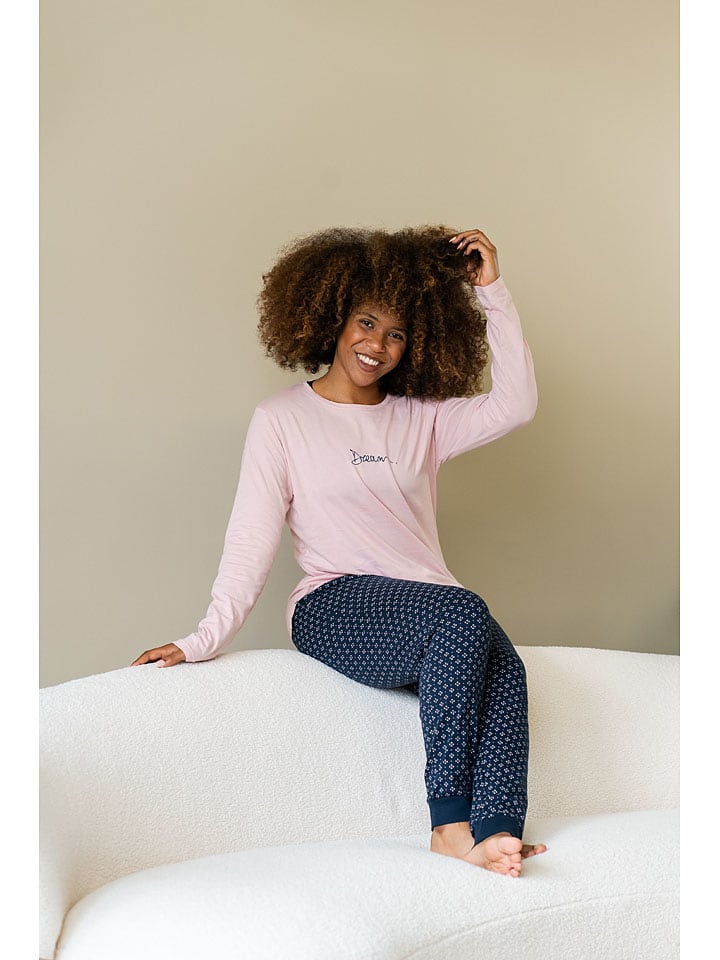 By Louise Пижамные штаны темно-синего цвета
By Louise Пижамные штаны темно-синего цвета