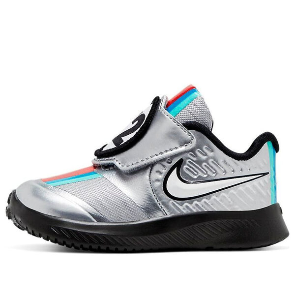 Кроссовки star runner 2 autovelcro Nike, серебряный 
Кроссовки star runner 2 autovelcro Nike, серебряный