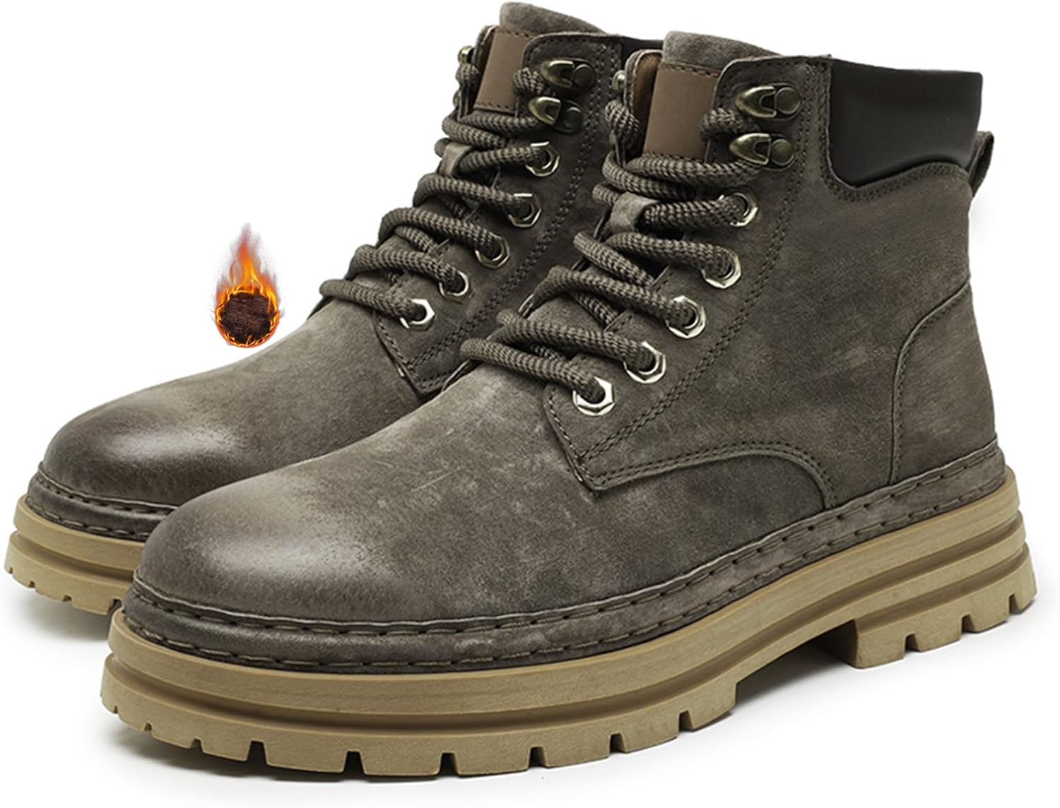 Мужские зимние туристические ботинки из натуральной кожи с модной теплой флисовой подкладкой, круглым носком, шнуровкой, высокие кроссовки для походов, комфортные, легкие, водонепроницаемые, для пеших прогулок и походов Oxneuhg, серый
Мужские зимние туристические ботинки из натуральной кожи с модной теплой флисовой подкладкой, круглым носком, шнуровкой, высокие кроссовки для походов, комфортные, легкие, водонепроницаемые, для пеших прогулок и походов Oxneuhg, серый