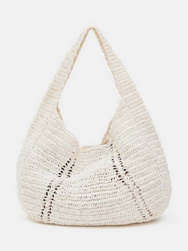 Рафия сумка-тоут HUSH, Off White
Рафия сумка-тоут HUSH, Off White