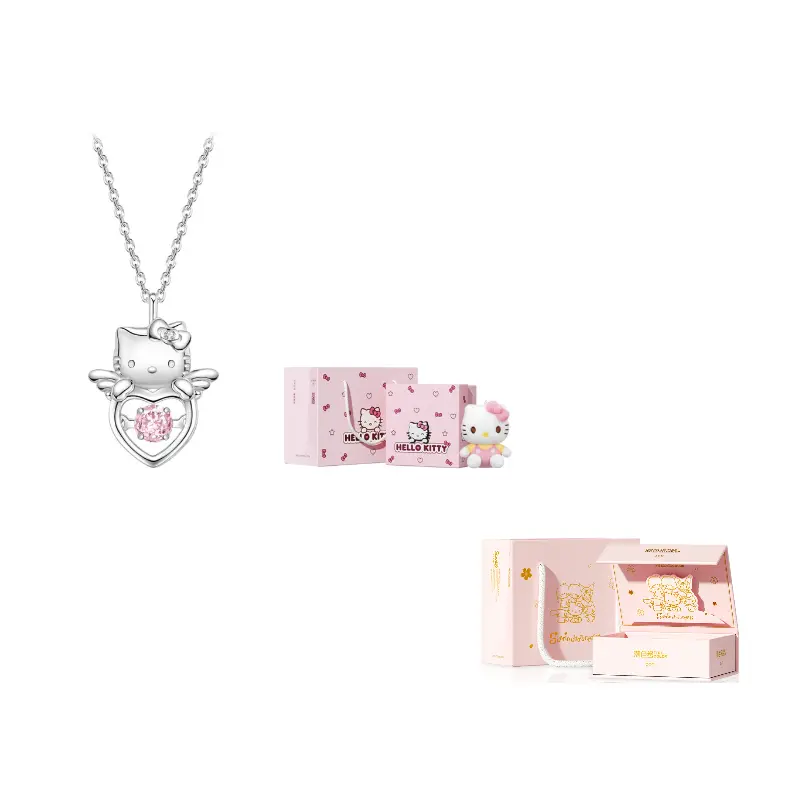 Sanrio Ожерелье Hello Kitty S925 серебро для женщин
Sanrio Ожерелье Hello Kitty S925 серебро для женщин