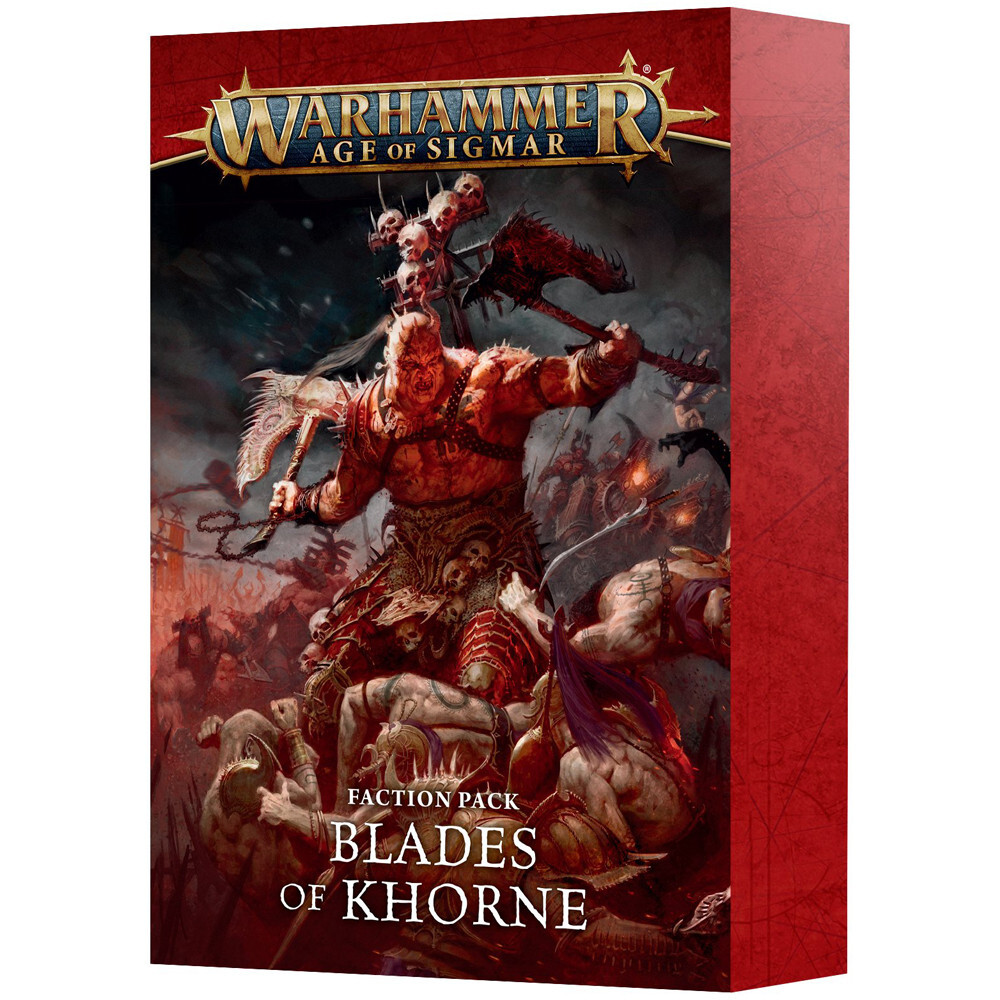 Миниатюра Games Workshop Warhammer Age of Sigmar: Faction Pack - Blades of Khorne
Миниатюра Games Workshop Warhammer Age of Sigmar: Faction Pack - Blades of Khorne