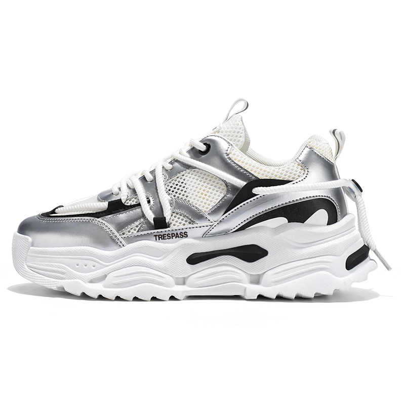 Низкие массивные кроссовки с амортизацией для увеличения роста, мужские TRESPASS, White Black
Низкие массивные кроссовки с амортизацией для увеличения роста, мужские TRESPASS, White Black