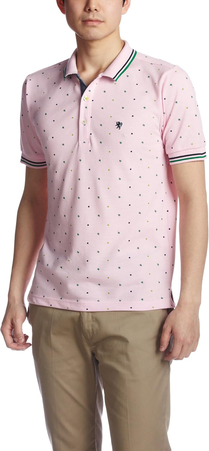 Поло с розовым панк-клеверным узором по всей поверхности Pincponc
Поло с розовым панк-клеверным узором по всей поверхности Pincponc