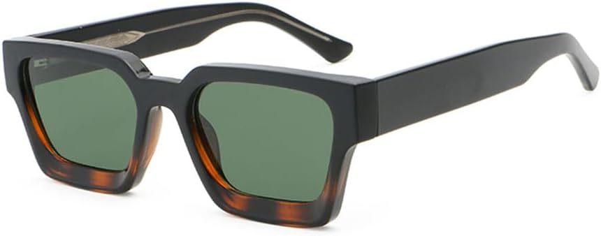 Солнцезащитные очки в ретро-оправе для мужчин, солнцезащитные очки с толстой ацетатной оправой и поляризацией для женщин, защита от УФ-излучения для мужчин VFDHN, Black Leopard Green
Солнцезащитные очки в ретро-оправе для мужчин, солнцезащитные очки с толстой ацетатной оправой и поляризацией для женщин, защита от УФ-излучения для мужчин VFDHN, Black Leopard Green