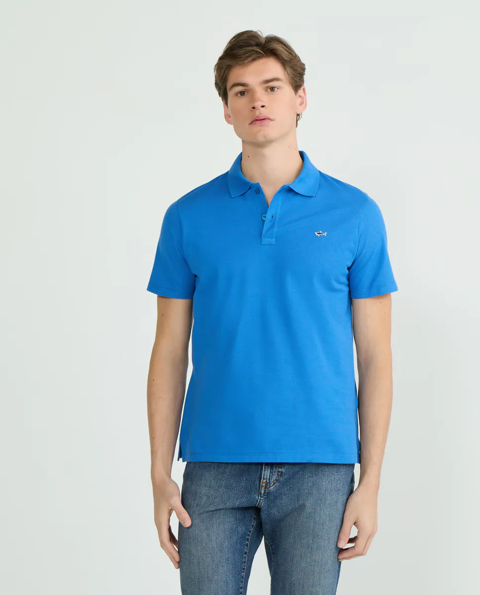Поло мужское с коротким рукавом Paul & Shark, синий
Поло мужское с коротким рукавом Paul & Shark, синий