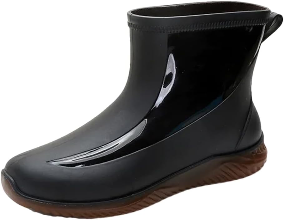 Мужские и женские дождевые сапоги Wjnvfioo, противоскользящие, износостойкие, для активного отдыха на улице, водонепроницаемые безопасные обувь, черный
Мужские и женские дождевые сапоги Wjnvfioo, противоскользящие, износостойкие, для активного отдыха на улице, водонепроницаемые безопасные обувь, черный