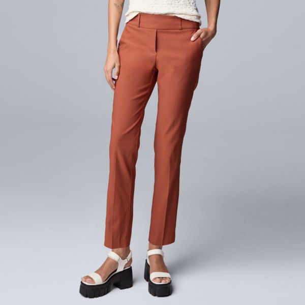 Женские брюки из полированного твила длиной до щиколотки Simply Vera Vera Wang, цвет sweet pecans
Женские брюки из полированного твила длиной до щиколотки Simply Vera Vera Wang, цвет sweet pecans