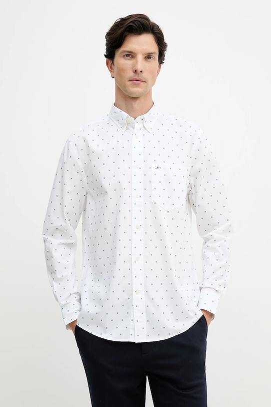 Хлопковая рубашка Tommy Hilfiger, белый
Хлопковая рубашка Tommy Hilfiger, белый